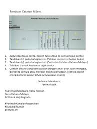 Dalam berbahasa, indah juga kita gunakan istilah yang berkelainan. Cerita Kanak Kanak 9