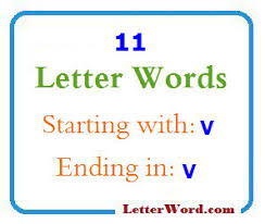 Download 183 v words stock illustrations, vectors & clipart for free or. Eleven Letter Words Starting With V And Ending In V Letterword Com
