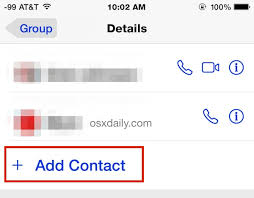 Scroll to the bottom of that and then. Add A New Person To A Group Message On Iphone Osxdaily