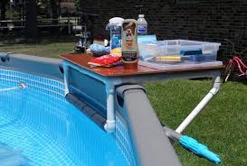 Aboveground Pool Table Drink Tray Pool Caddy Swimming Etsy In 2020 Above Ground Pool Landscaping Diy In Ground Pool Above Ground Swimming Pools