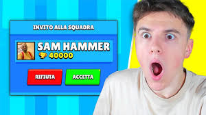 RICEVO L'INVITO DA "SAM HAMMER" SU BRAWL STARS E... NON DOVEVO FARLO!