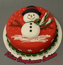 Buon Compleanno Sabrina Dolci Di Natale Torta Di Natale Torte Festivita