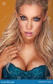 Schönheit Mit Den Großen Sexy Brüsten Stockbild - Bild von porträt,  verführung: 35671681