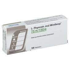 L Thyroxin Jod Winthrop 75 µg 150 µg 100 St Shop Apotheke Com