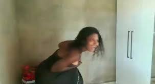 ENF - Woman accidentally drops towel - ThisVid.com