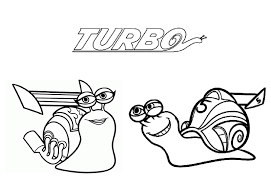 Coloriage diddl, coloriage superman, coloriage de chat, coloriage de cheval, coloriage de depuis 16 ans hugo propose aux enfants surement les meilleurs coloriages gratuits à imprimer. Coloriage De Turbo L Escargot Gratuit A Colorier Coloriage Turbo L Escargot Coloriages Pour Enfants