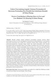 Perak, selangor, pulau pinang & kedah. Overview Location Of Case Study On Ppr Flats At Selangor Download Scientific Diagram