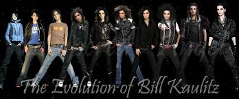 The german rock star has a cult following of fans who dig his loud metal/rock tunes as well as his crazy eyeliner and hair. The Evolution Of Bill Kaulitz By Clarysarah On Deviantart