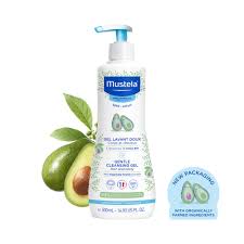 It won't leave white flakes ever. Mustela Gentle Cleansing Gel For Hair Body 500ml Exp 09 2023 Ouimama Sg