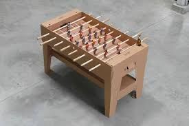 86 Clever Cardboard Creations Cardboard Furniture Foosball Table Cool Tables