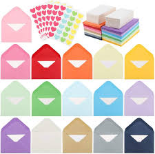 Choose business cards templates that match or complement your other business stationery. Jpsor 160pcs Mini Envelopes 16 Assorted Colors Self Adhesive Envelopes With White Blank Business Cards Business Card Envelopes 4 X 2 7 Inches With 168 Heart Stickers Buy Online In Dominica At Dominica Desertcart Com Productid 137609640