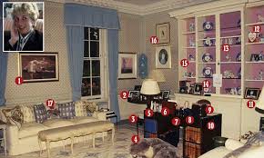Inside Diana S Kensington Palace Apartment Daily Mail Online Kensington Palace Apartments Kensington Palace Interior Kensington Palace