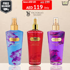 119 Aed Only Victoria Secret Perfume 3 Pieces Combo Set Endless Love 250ml Pure Daydream 250ml Love Victoria Secret Perfume Fragrance Mist Perfume
