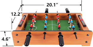 It allows you to play different kinds of games in one table. Buy Win Max Mini Foosball Table Upgrade 20 Inch Table Top Football Soccer Game Table For Kids Easy To Store Online In Poland B0882knmpq