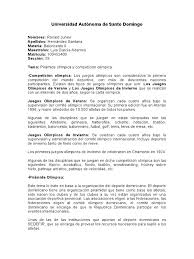 Londres fue la ciudad anfitriona de las olimpiadas de 2012, conmemorándose el hito de los. Universidad Autonoma De Santo Domingo Baloncesto Ii Pdf Deporte Del Atletismo Juegos Olimpicos