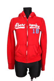 Details About Abercrombie Womens Sweatshirt Zipper Hood S