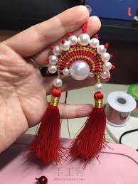 华丽刀马旦 手工客官网 drop earrings tassel necklace jewelry