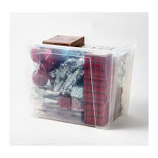 Samla Boite Transparent 28x19x14 Cm 5 L Ikea Ikea Christmas Ikea Easy Diy