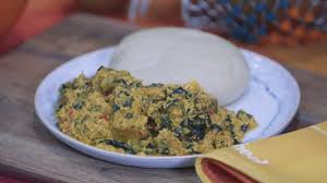 Slowly add the stock and set on low heat to simmer. Cultural Video Series Nigeria How To Make Egusi Soup And Fufu Pounded Yam Youtube