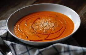 Recette Facile De Soupe Reconfortante Aux Poivrons Rouges Red Pepper Soup Stuffed Pepper Soup Stuffed Peppers