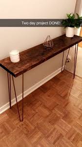 Entry Way Table Diy Entryway Table Rustic Living Room Furniture Home Decor