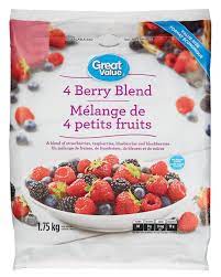 Source of fibre for healthy digestion (1) source of vitamin c for a healthy immune system (1) fruit a day: Great Value Frozen 4 Berry Blend Walmart Canada