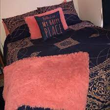 Maybe you would like to learn more about one of these? Urban Outfitters Bedding Navy And Coral Bedding From Urban Outfitters Poshmark