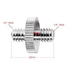 Standard 1 420 Male To 1 420 Male Threaded Tripod Screw Adapter Standard Tripod Mounting Thread Camera Screw Adapter C Cameras And Accessories Converter Tripod