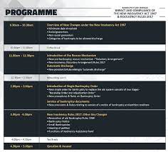 High court rules and orders, volume ii, chapters 4 and 5; Bankruptcy Law Seminar The New Insolvency Act 1967