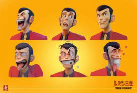 Artstation Lupin The First Ahmad Beyrouthi Lupin Iii Studio Ghibli Art Character Design Inspiration