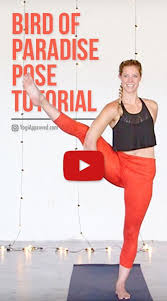 Bird Of Paradise Pose Tutorial Learn How To Master This Elusive Balancing Pose Hathayoga Bird Of Paradise Yoga Bird Of Paradise Pose Exercise
