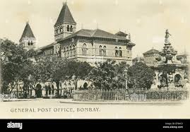 General post office mumbai hi-res stock ...