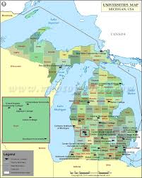 List Of Universities In Michigan Map Of Michigan Colleges And Universities Michigan Colleges Colleges In Michigan Colleges And Universities