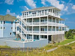 Travelocity has plenty of tempting deals on outer banks condo rentals for you to choose from. Rejuvenation 8 Bedroom Ocean Front Home In Hatteras Obx Nc Ocean Front Homes Beach Condo Rentals House Rental