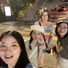 Physics student Serena Davis spent a term