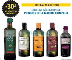 Huile D Olive Carapelli Chez Leclerc 14 08 15 08 Catalogues Promos Bons Plans Economisez Anti Crise Fr