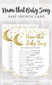 Name That Baby Song Game Printable Baby Shower Games Twinkle Little Star Baby Shower Games Name That Baby Song Baby Shower Games Ls1 Baby Shower Songs Star Baby Showers Baby Shower