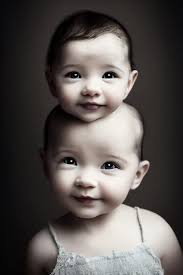 Why does MJ think babies have 2 heads?? 🤣 I can put child portrait or  toddler portrait and they come out with one head. But if I say baby  portrait, it's 2!