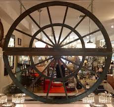 Maybe you would like to learn more about one of these? Lot Art Huge Antique Double Arched Windows Now A Round Mirror