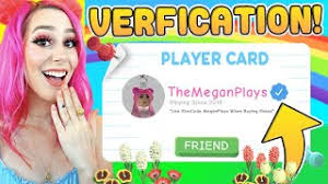 What is meganplays roblox username. How To Get Verified In Roblox Adopt Me Roblox Verfication Youtube