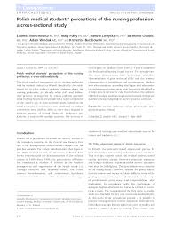 Nursing paper on managing multiple patients and medical records. Pdf Polish Medical Students Perceptions Of The Nursing Profession A Cross Sectional Study Mary Foley Academia Edu