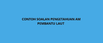 Anda yang mahukan panduan dan rujukan beserta contoh soalan peperiksaan spa boleh mendapatkan pakej rujukan dibawah ini untuk persediaan awal anda menghadapi. Contoh Soalan Pengetahuan Am Pembantu Laut Spa