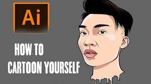 How To Cartoon Yourself !- Step By Step /Ricegum Tutorial ( Adobe  Illustrator ) - Youtube