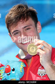 Mens synchronised 10m platform final optus aquatic centre hi-res stock  photography and images