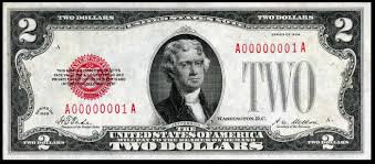 In 1928, the treasury department reduced the size of paper currency to the standard size it is today. Value Of Old Two Dollar Bills Price Guide Old Money Prices