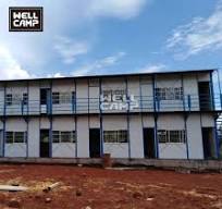 Good SGS Steel Frame Building Prefab House Labor Office Camp K Home Price