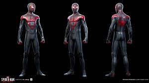 Artstation Marvel S Spider Man Miles Morales Classic Suit Henrique Naspolini Trajes De Heroi Herois Trajes