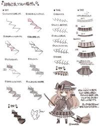 イラストの描き方 コツ等 2ページ目 togetter 描き方 フリル イラスト フリル 描き方