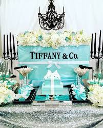 Tiffany And Company Bridal Wedding Shower Party Ideas Photo 2 Of 7 Tiffany Party Tiffany Bridal Shower Blue Bridal Shower
