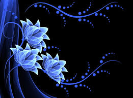 French national day big sale! Hd Wallpaper Blue Lotus Flowers Digital Wallpaper Vector Background Neon Wallpaper Flare